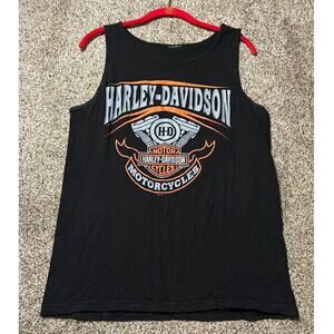 Harley Davidson Black Tank